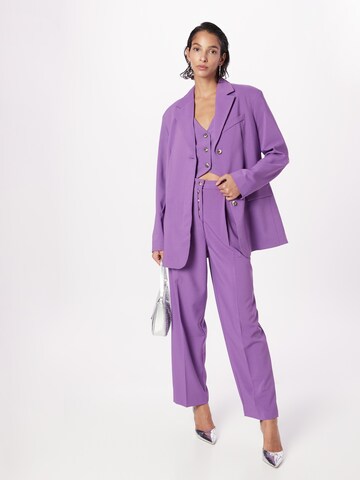 TOPSHOP Blazer in Purple