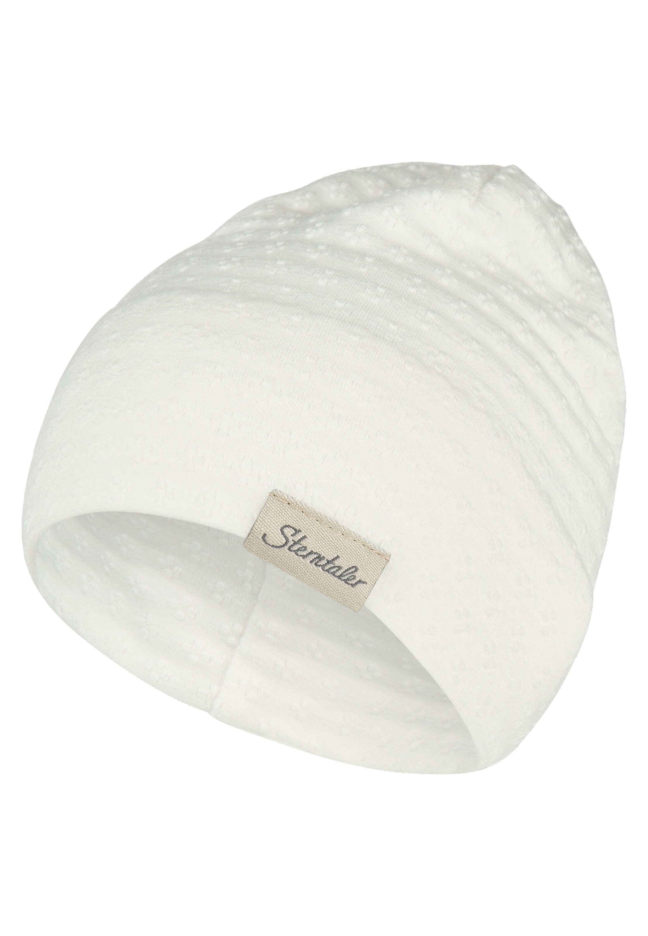 STERNTALER Beanie in White: front