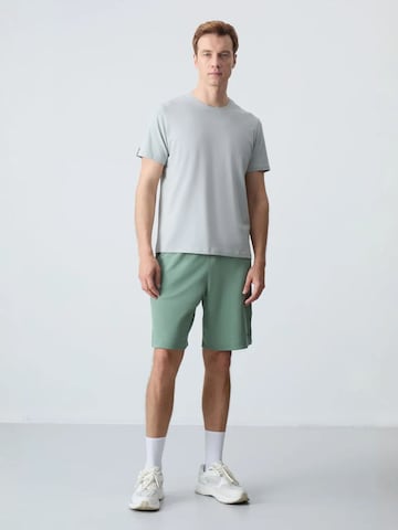 Wide Leg Pantalon Tommy Life en vert