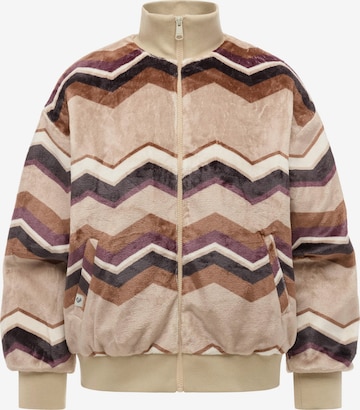 Ragwear - Casaco de velo em bege: frente