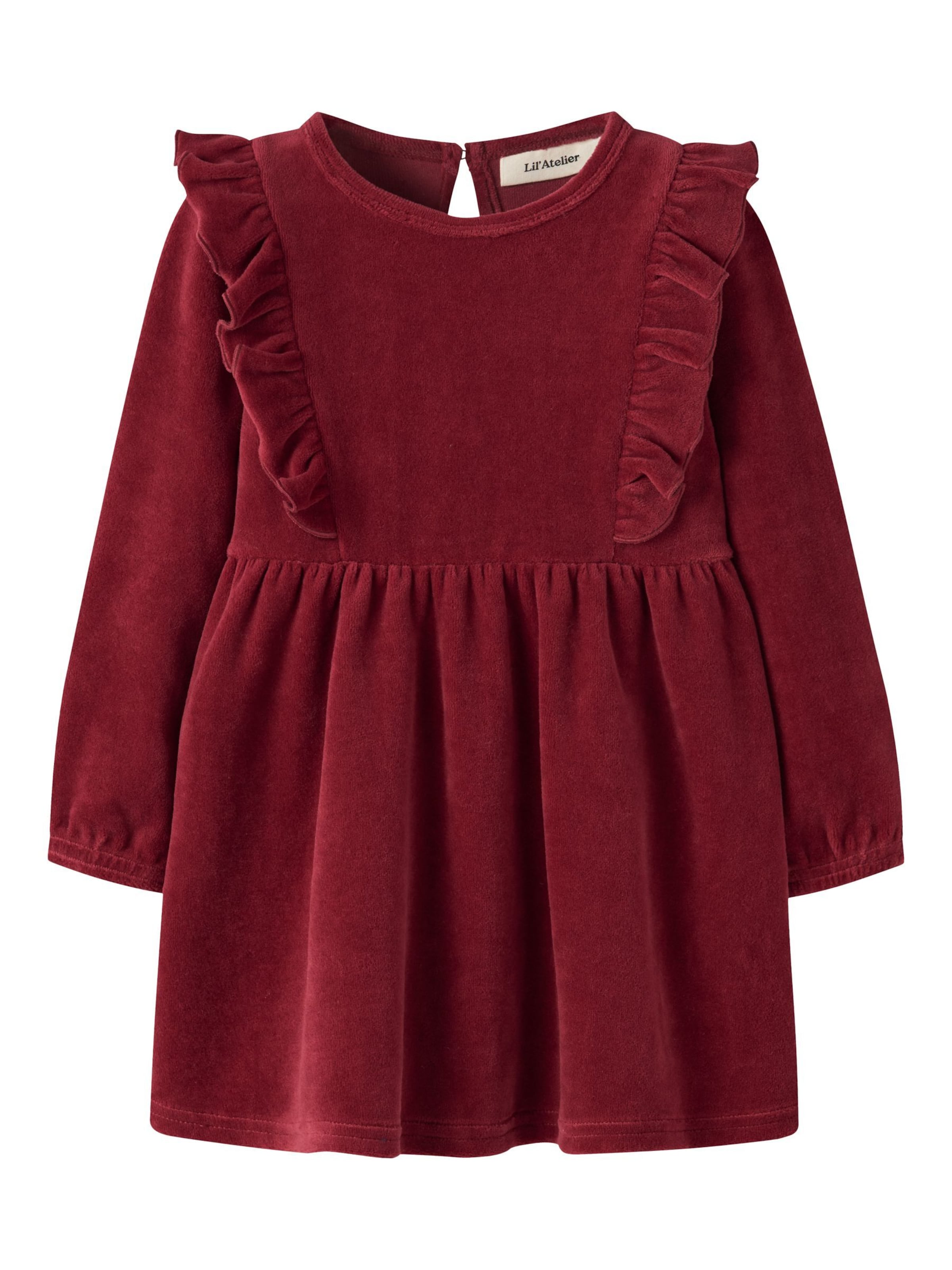 Lil'Atelier - Vestido en rojo: frente
