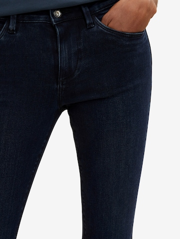 Coupe slim Jean 'Alexa' TOM TAILOR en bleu