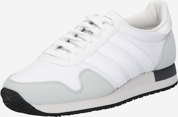 ADIDAS ORIGINALS - Zapatillas deportivas bajas 'Usa 84' en blanco: frente