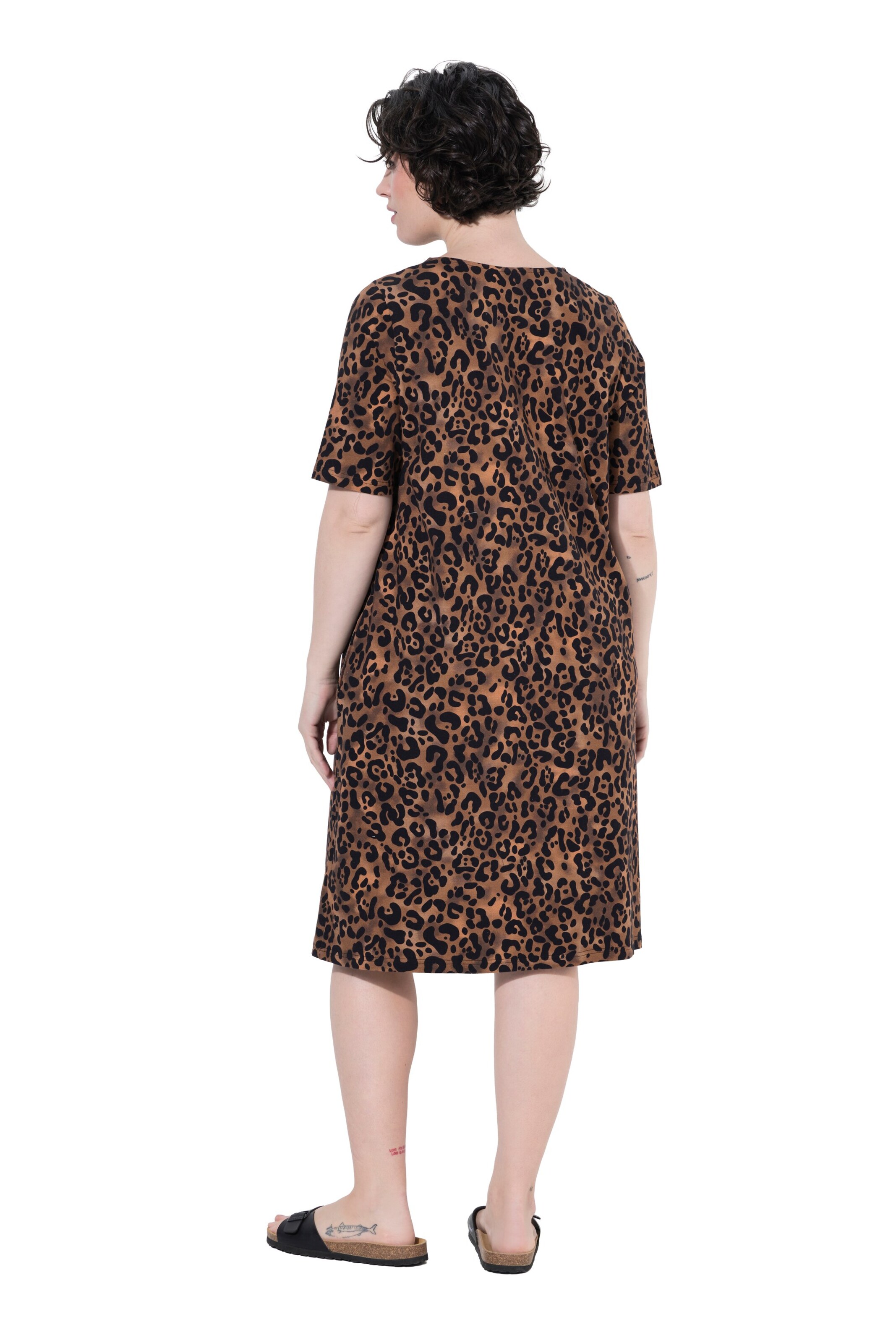 Ulla Popken Kleid in Braun