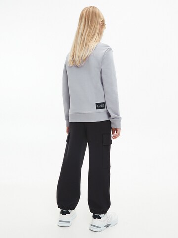 Calvin Klein Jeans Sweatshirt in Lila