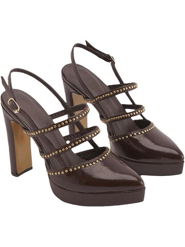 Limoya - Zapatos destalonado 'Milea' en marrón