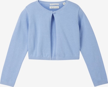 Cardigan TOM TAILOR en bleu : devant