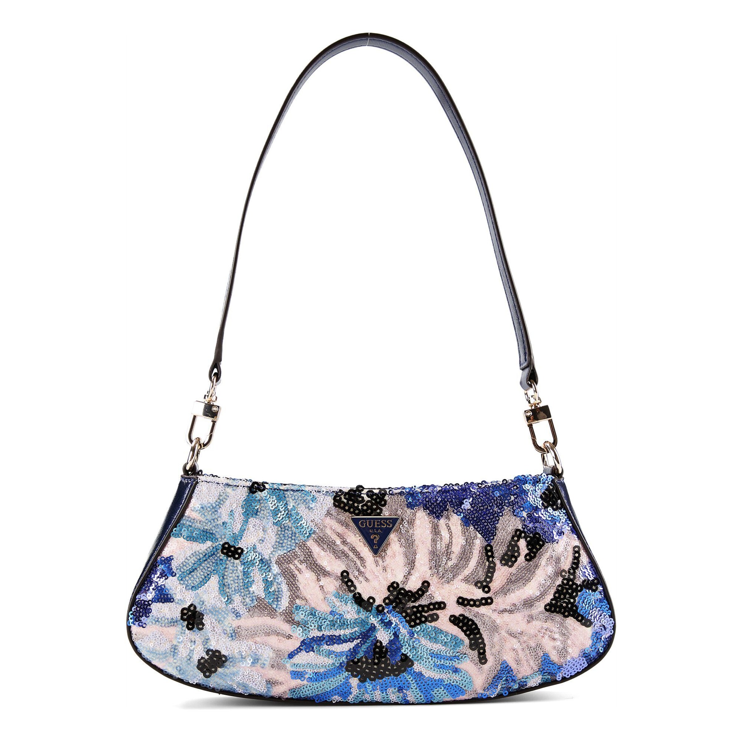 GUESS Schoudertas 'Elsie' in Lila: voorkant