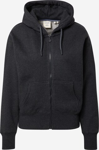 Superdry Sweatjacka i svart: framsida