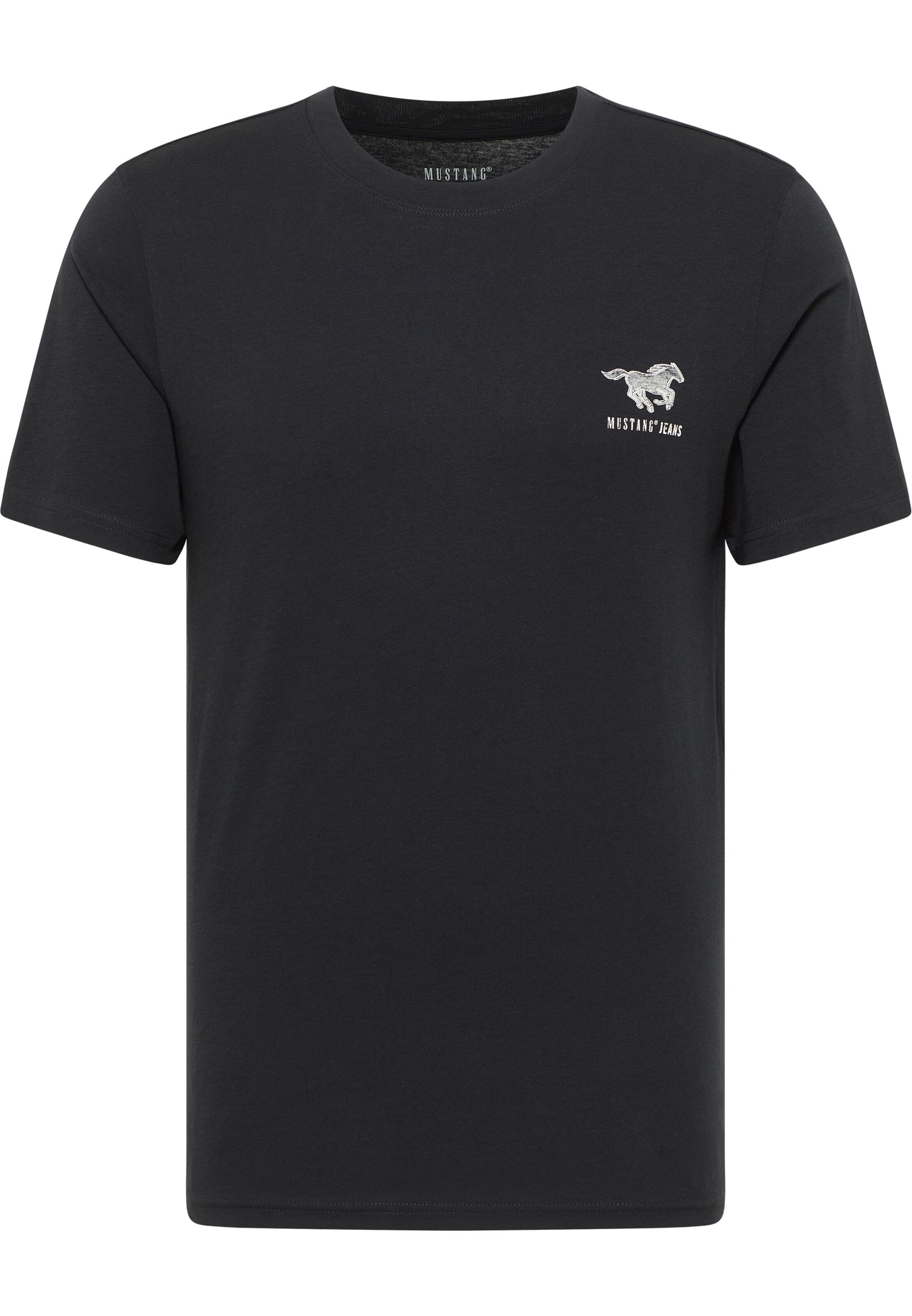 MUSTANG T-Shirt ' Austin ' in schwarz, Produktansicht