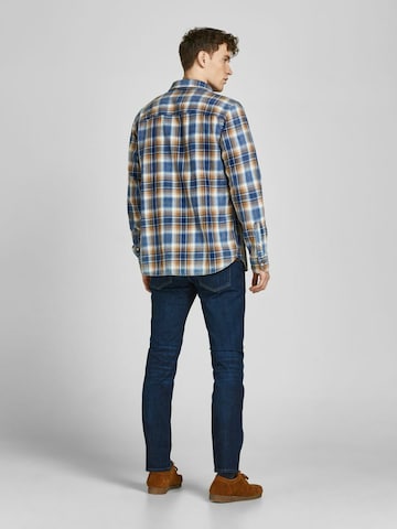 JACK & JONES Slimfit Jeans 'Tim' i blå