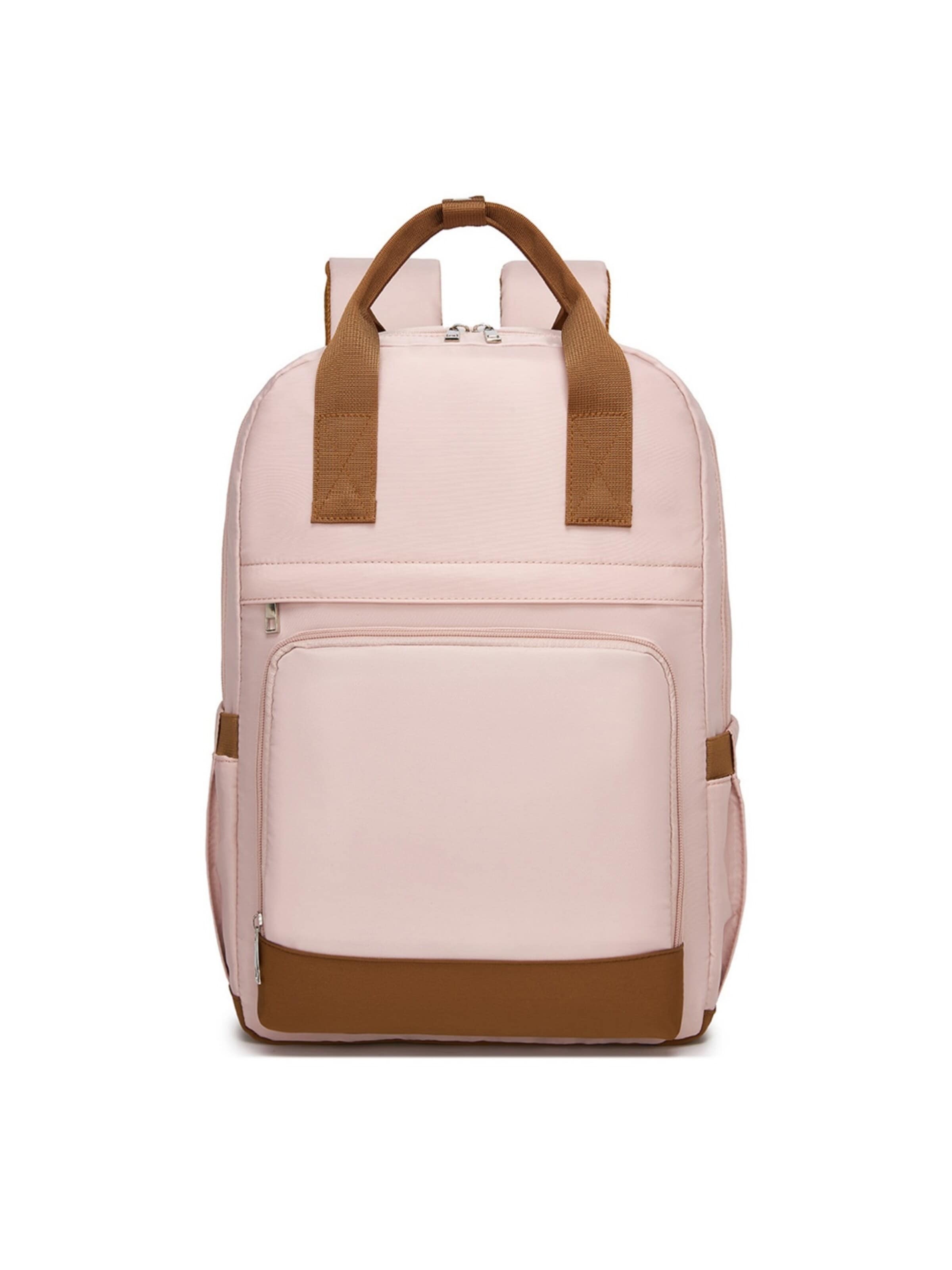 Kono Backpack in Pink: front