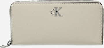 Calvin Klein Jeans Portemonnaie in Beige: predná strana