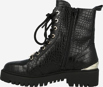 GUESS Lace-Up Ankle Boots 'OMALA' in Black
