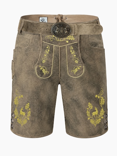 HerzSticht Traditional pants 'Geissberg' in 48 in Light brown, Item view