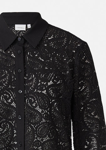 COMMA Blouse in Zwart