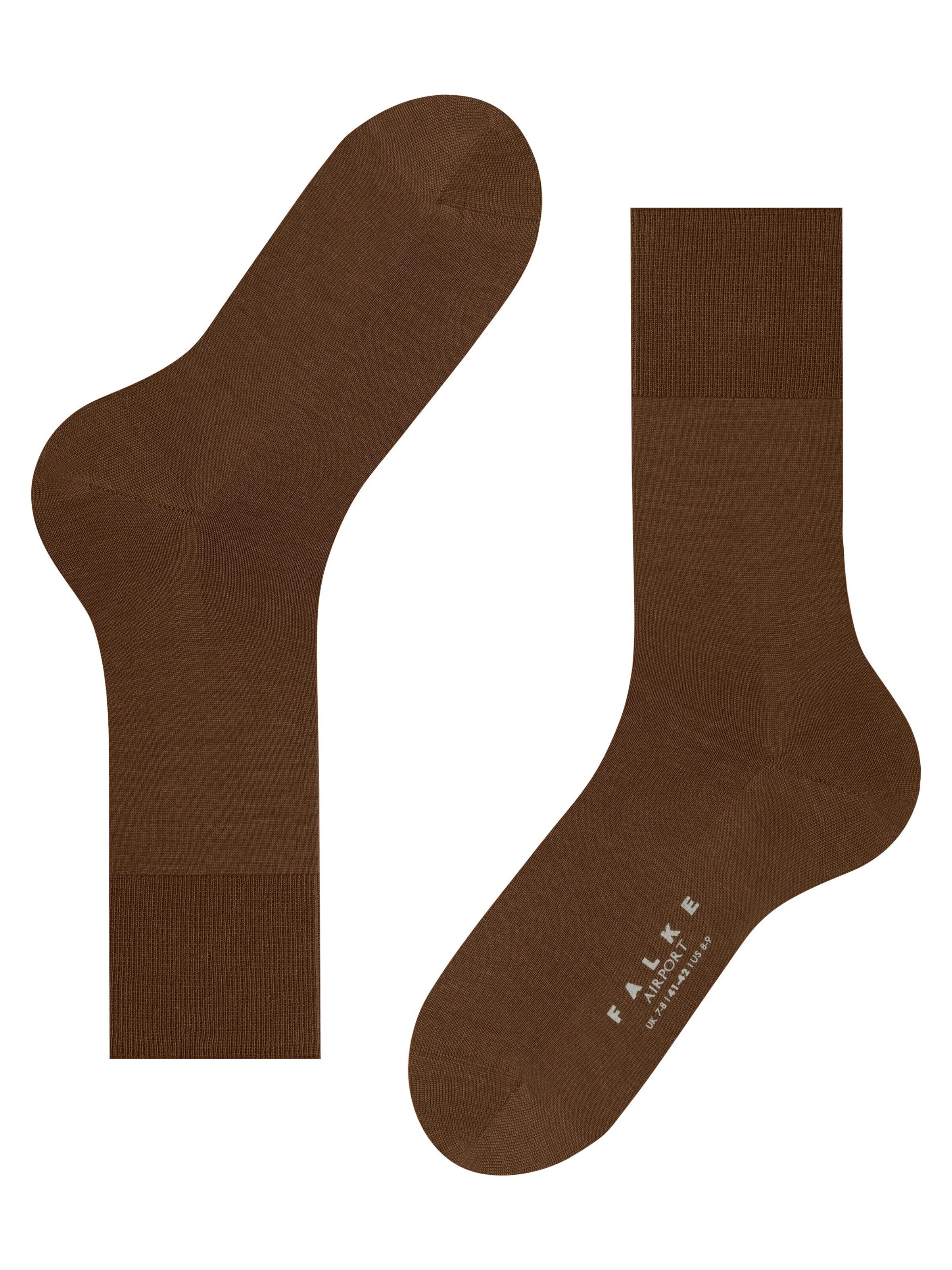 FALKE Socks 'Airport' in Brown