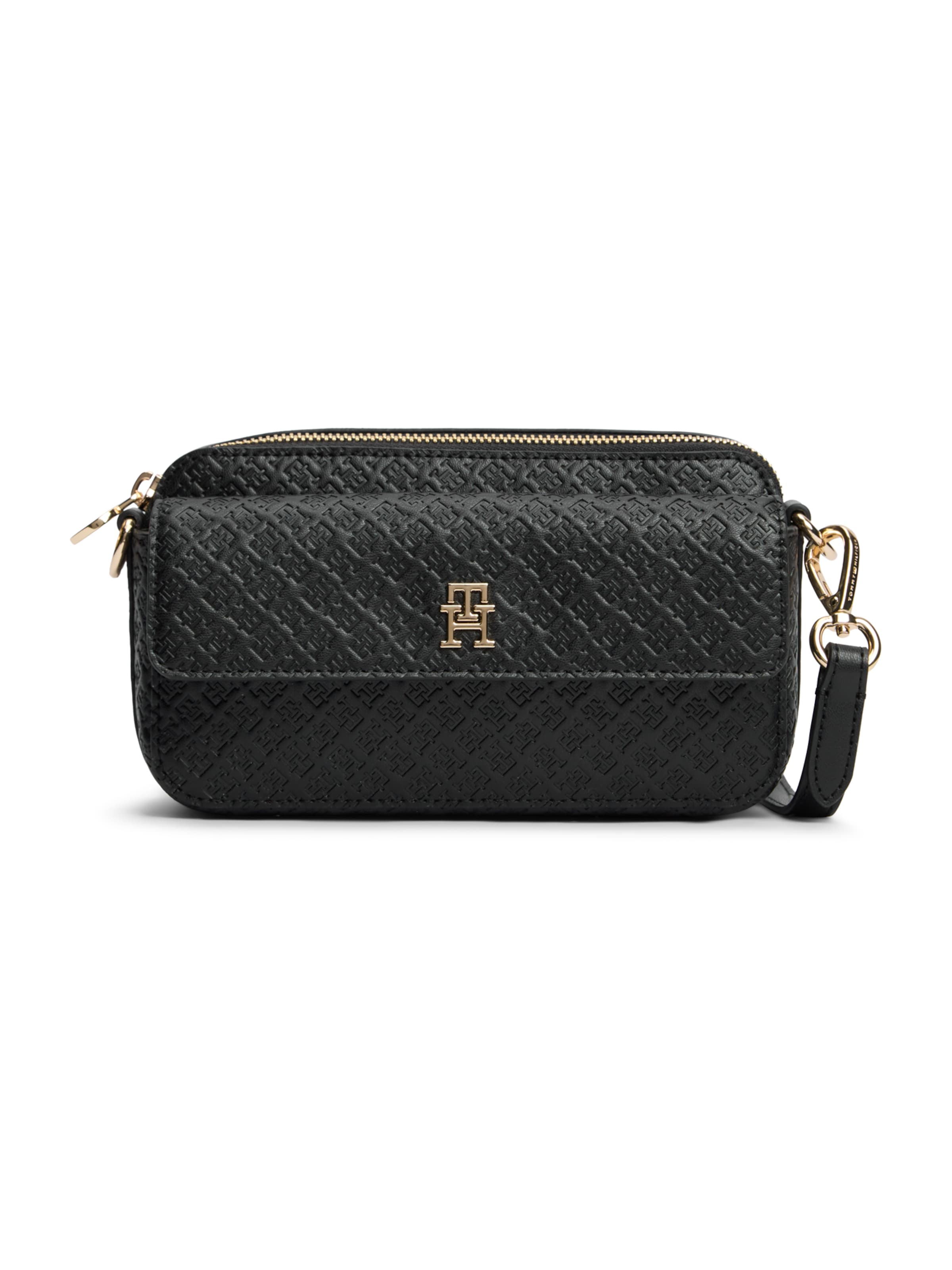 Sac pour appareil photo 'MONO' TOMMY HILFIGER en noir : devant