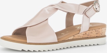 GABOR Sandals in Pink: front