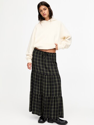 Pull&Bear Sukňa - Zelená: predná strana