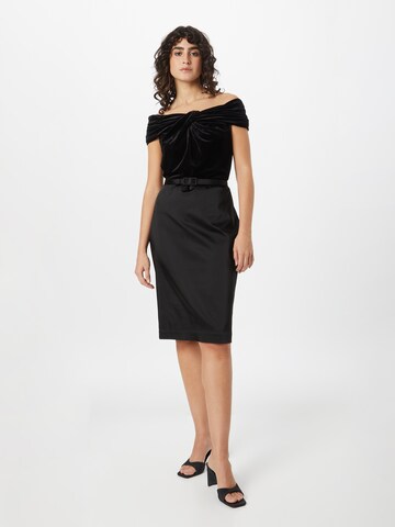 Lauren Ralph Lauren Φόρεμα 'YROTRIA' σε μαύρο: μπροστά