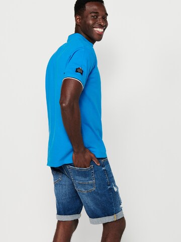 KOROSHI Shirt in Blauw