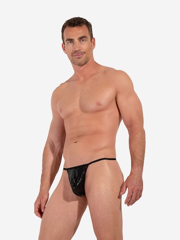 Slip ' Strip ' HOM en noir : devant