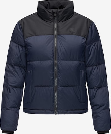 Giacca invernale 'Serah' di Ragwear in blu: frontale