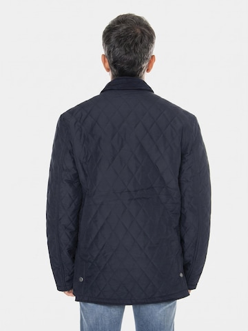 Lyle & Scott Between-season jacket 'Quilted Jacket Dark Navy' in Blue