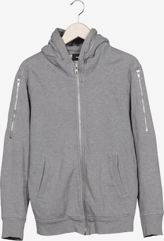 DIESEL Kapuzenpullover S in Grau: Vorderseite