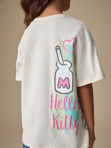Next T-Shirt 'Hello Kitty' in Beige