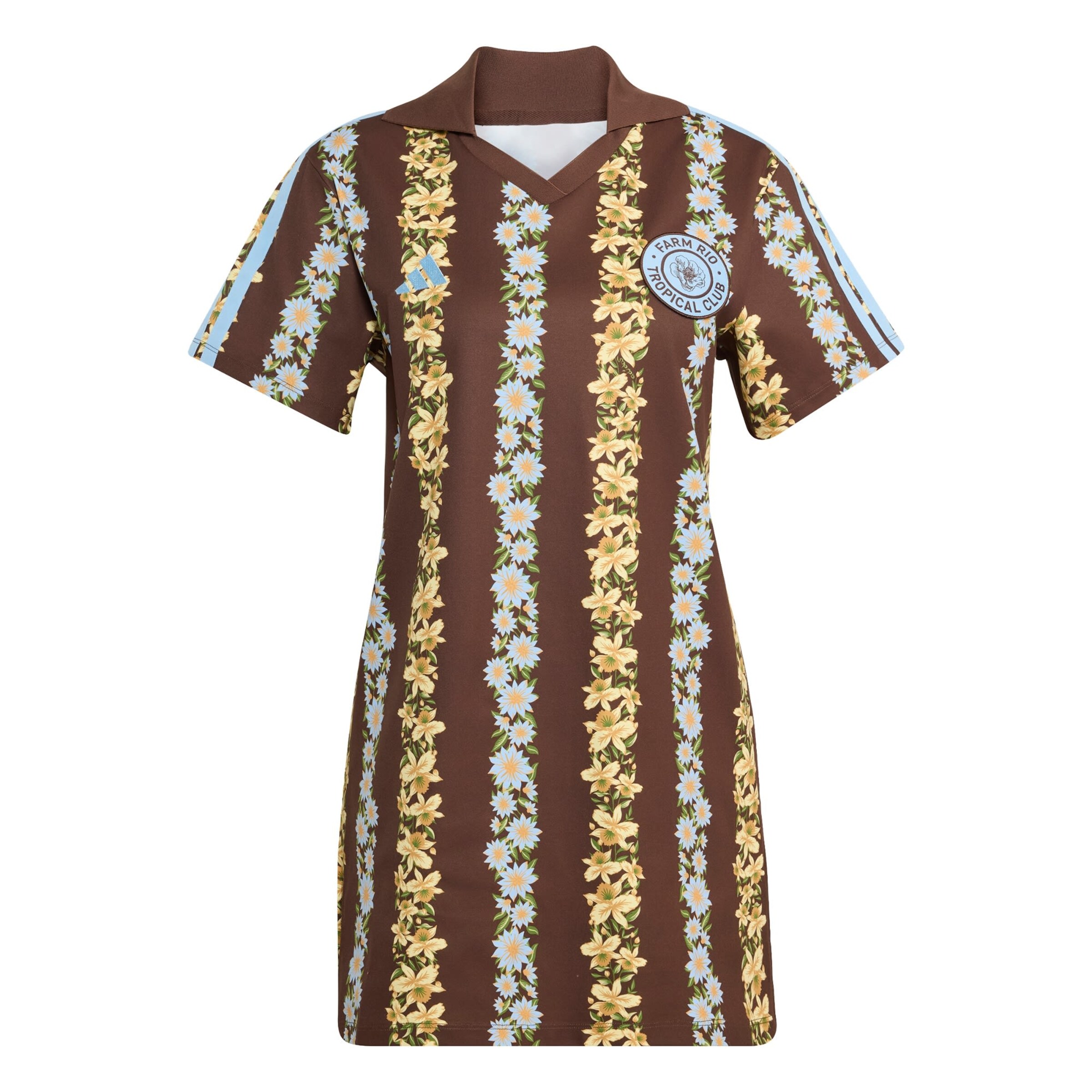 Robe de sport 'Adidas X Farm Rio' ADIDAS SPORTSWEAR en marron : devant