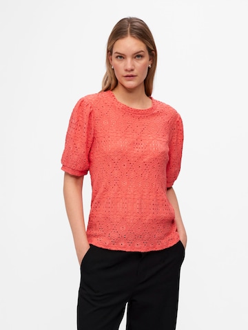 OBJECT Blouse 'FEODORA' in Oranje: voorkant