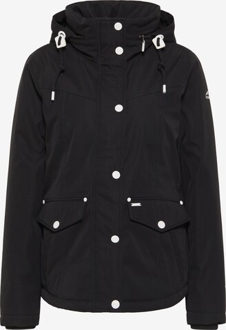 ICEBOUND Winter Jacket in Black: front