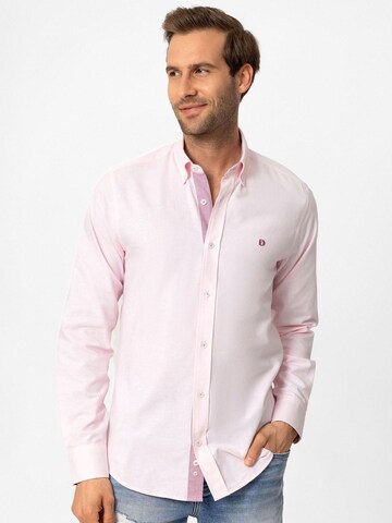 Coupe regular Chemise Dandalo en bleu