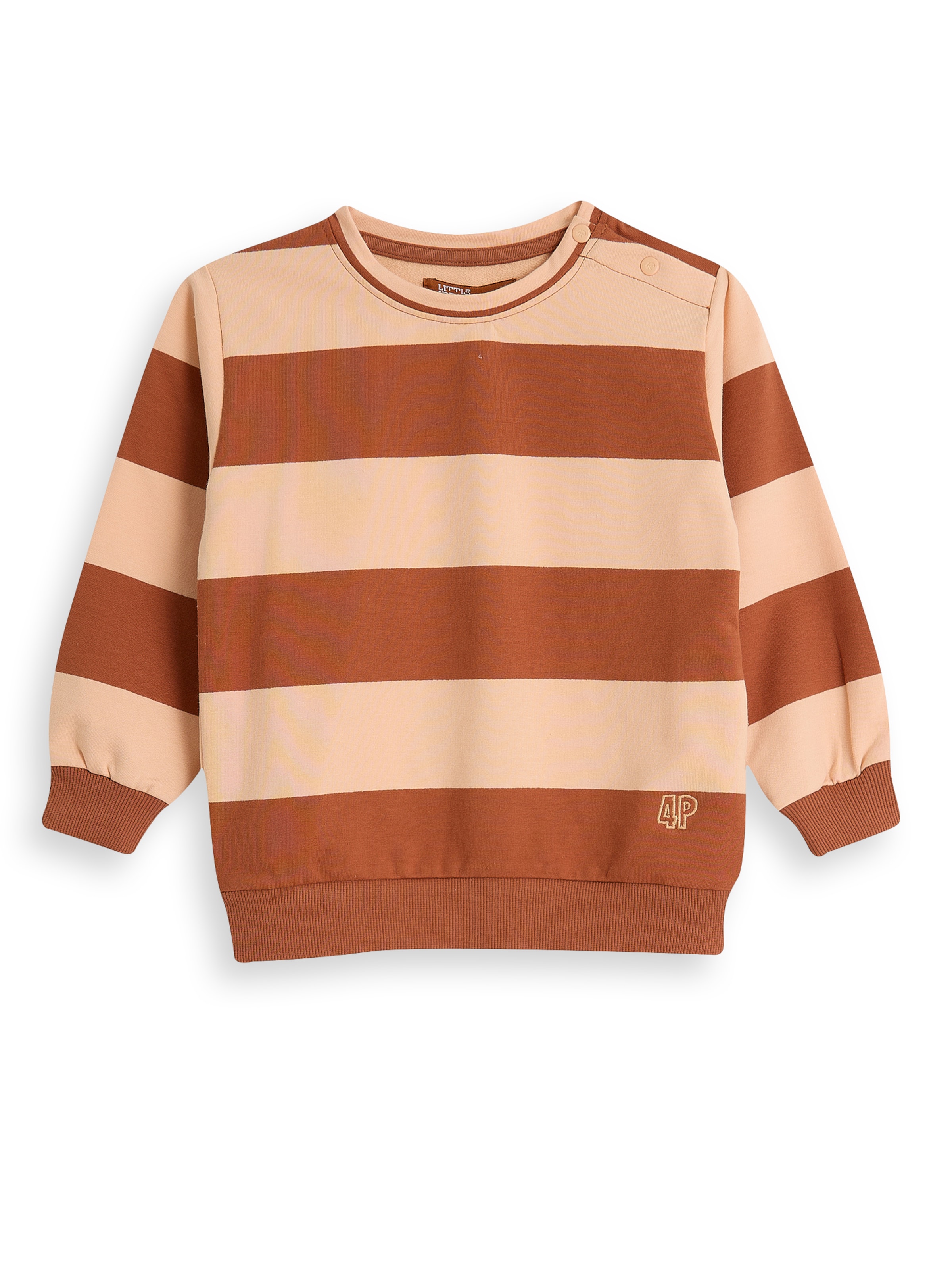 4PRESIDENT Sweatshirt 'Caleb' in Orange: front