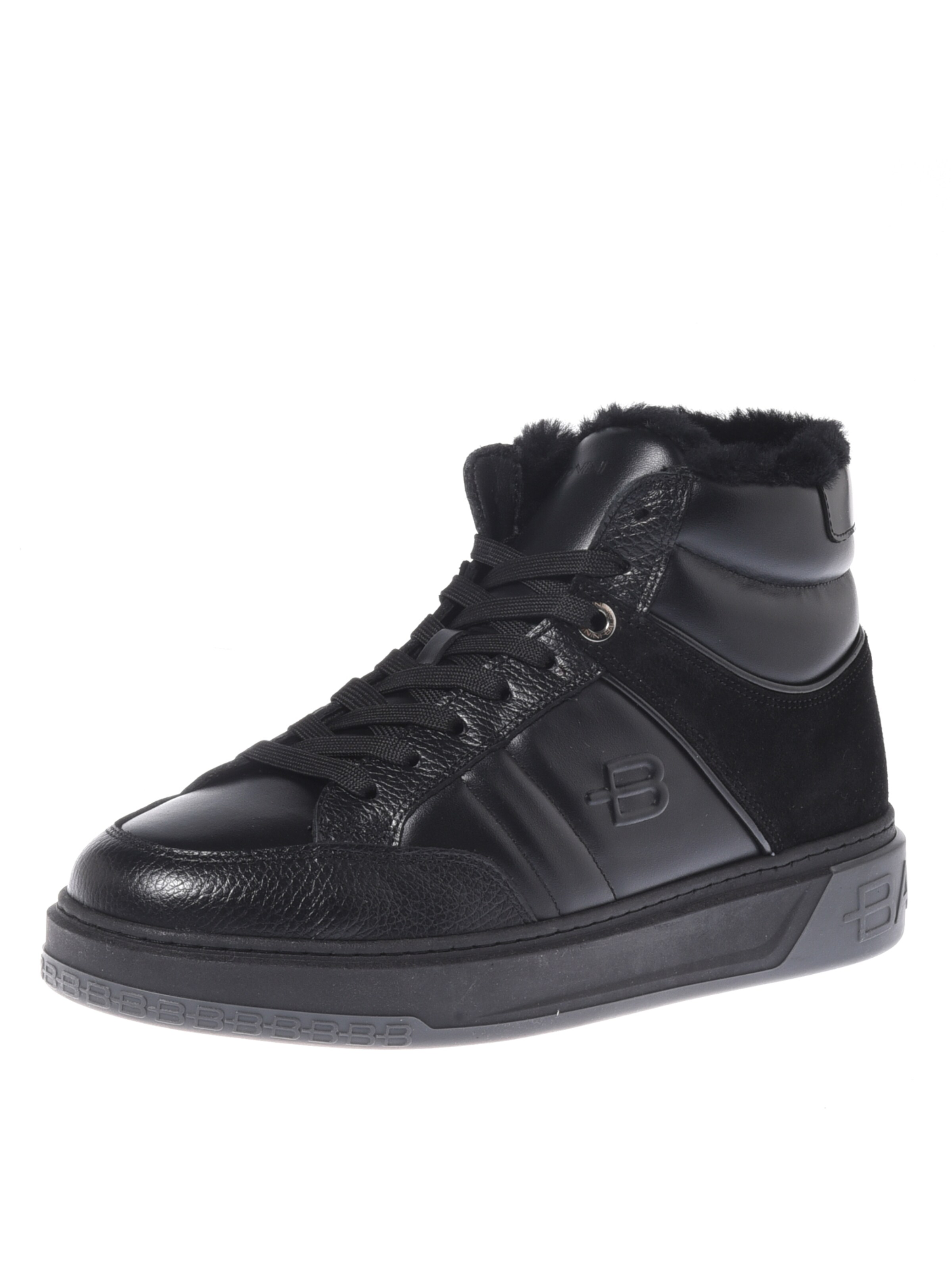 BALDININI Sneakers laag in Zwart: voorkant