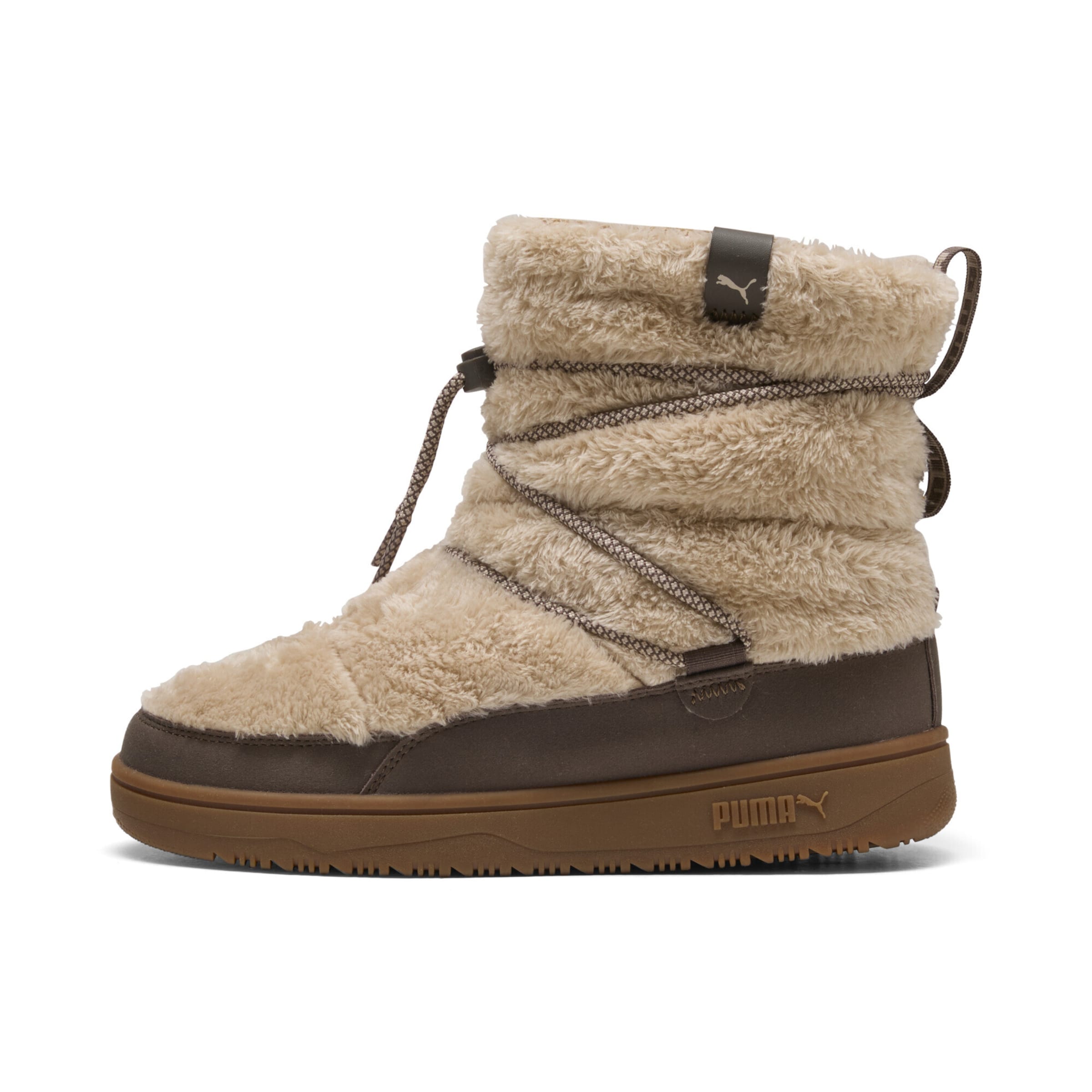 PUMA Snowboots in Beige: voorkant