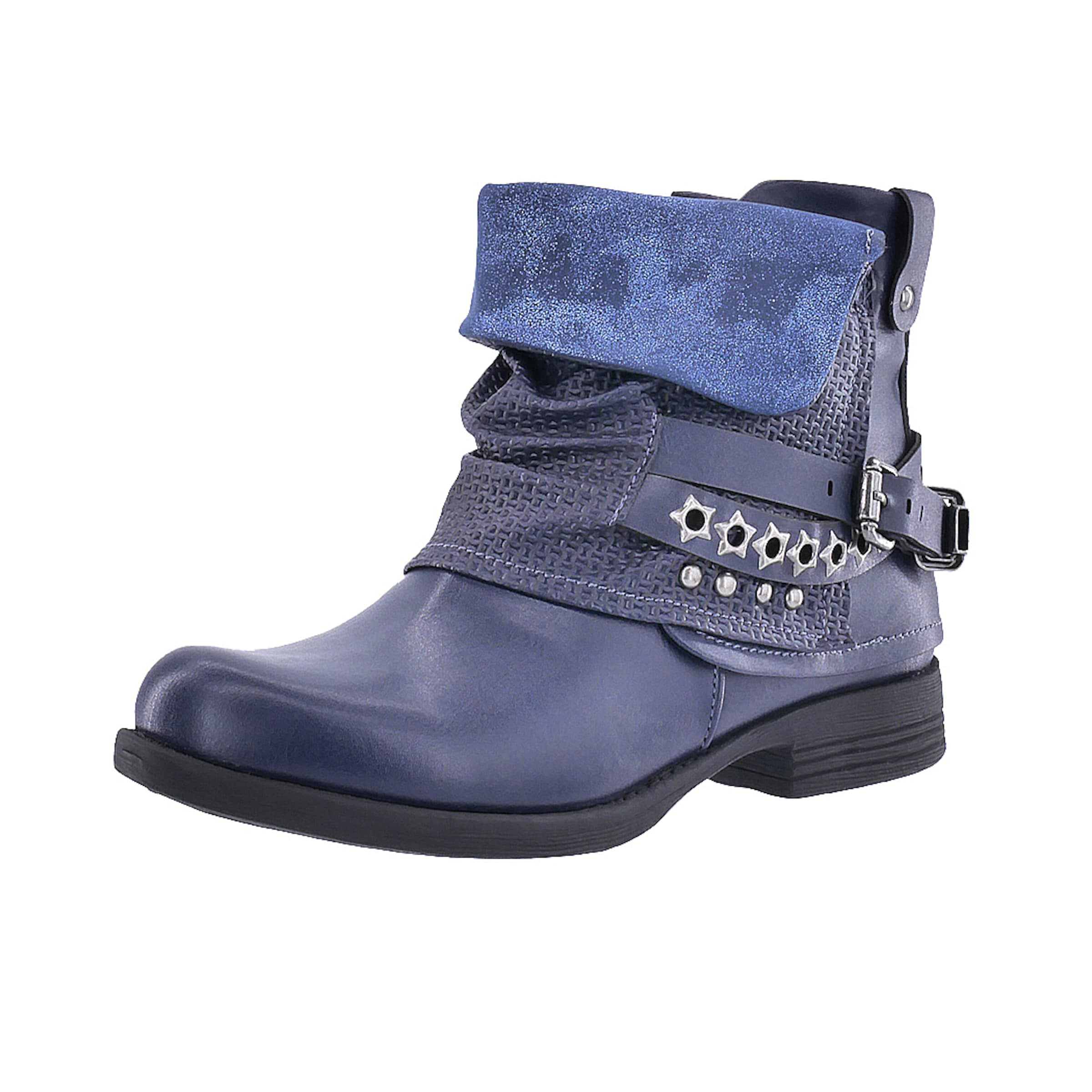 Elara Boots in Blau: Vorderseite