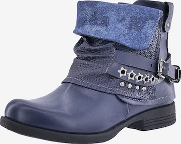 Boots Elara en bleu : devant