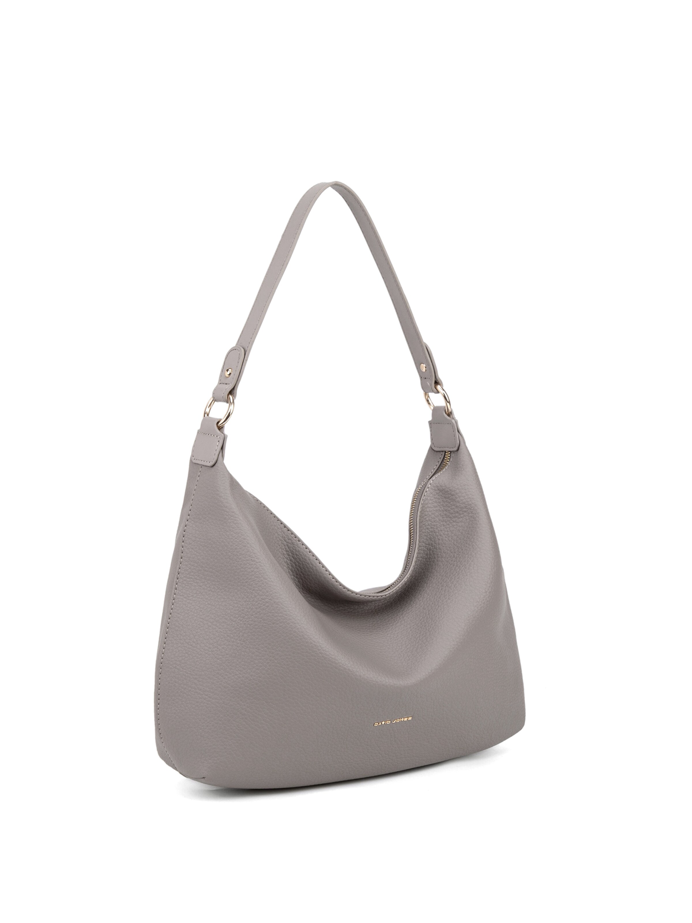 Borsa a spalla 'Borsa a Spalla Donna Pelle Vegana PU - Astrea Elite' di David Jones in grigio