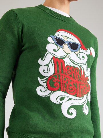 Pull-over Only & Sons en vert