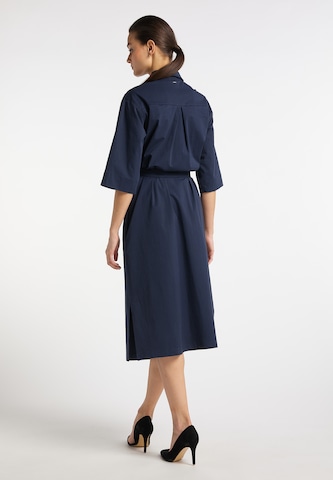 DreiMaster Klassik Shirt dress in Blue