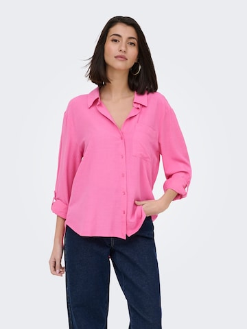 JDY Blouse 'JDYCaya' in Pink: front