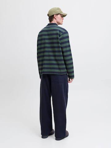 JACK & JONES Sweatshirt 'JORBLEECKER' in Blau