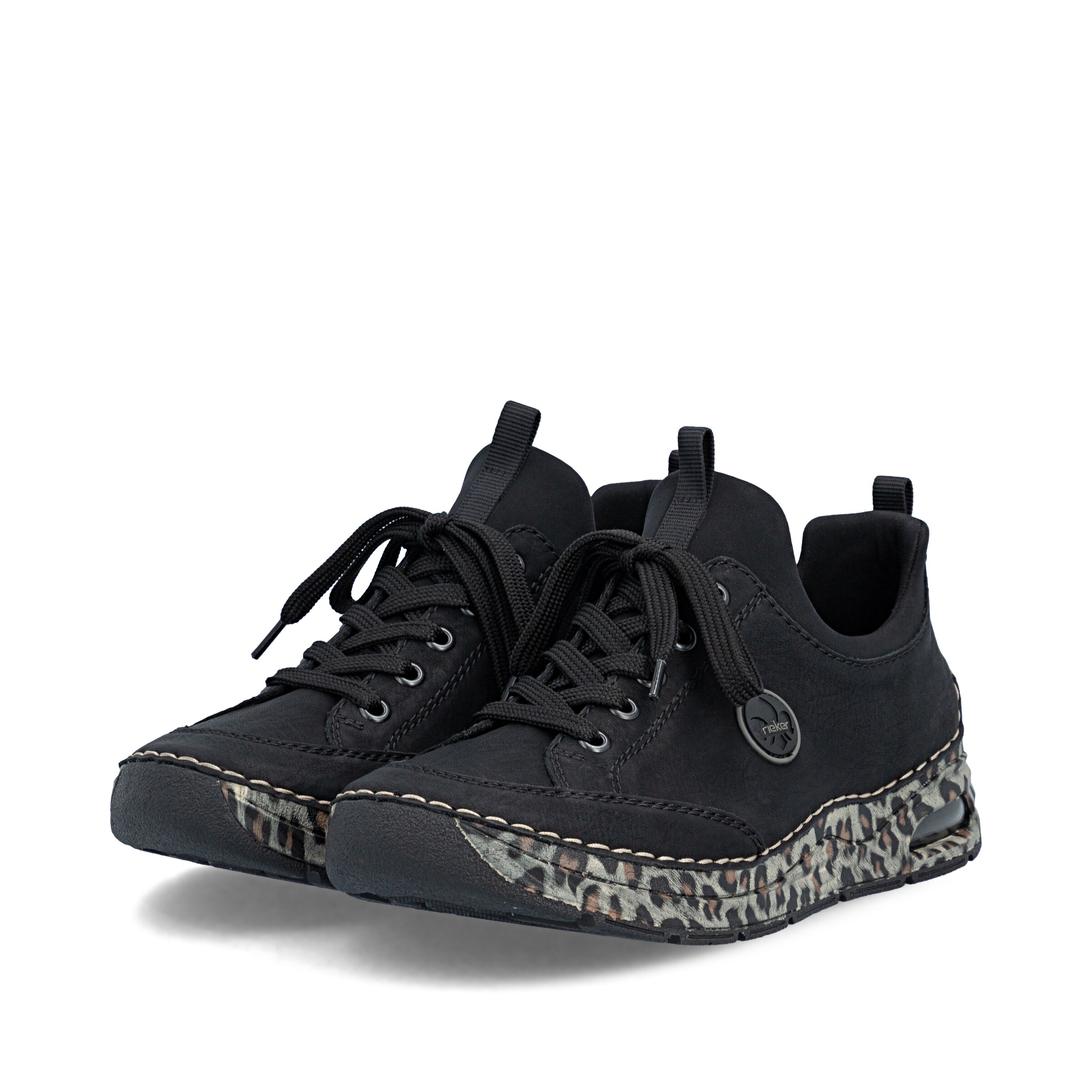 Baskets basses Rieker en noir