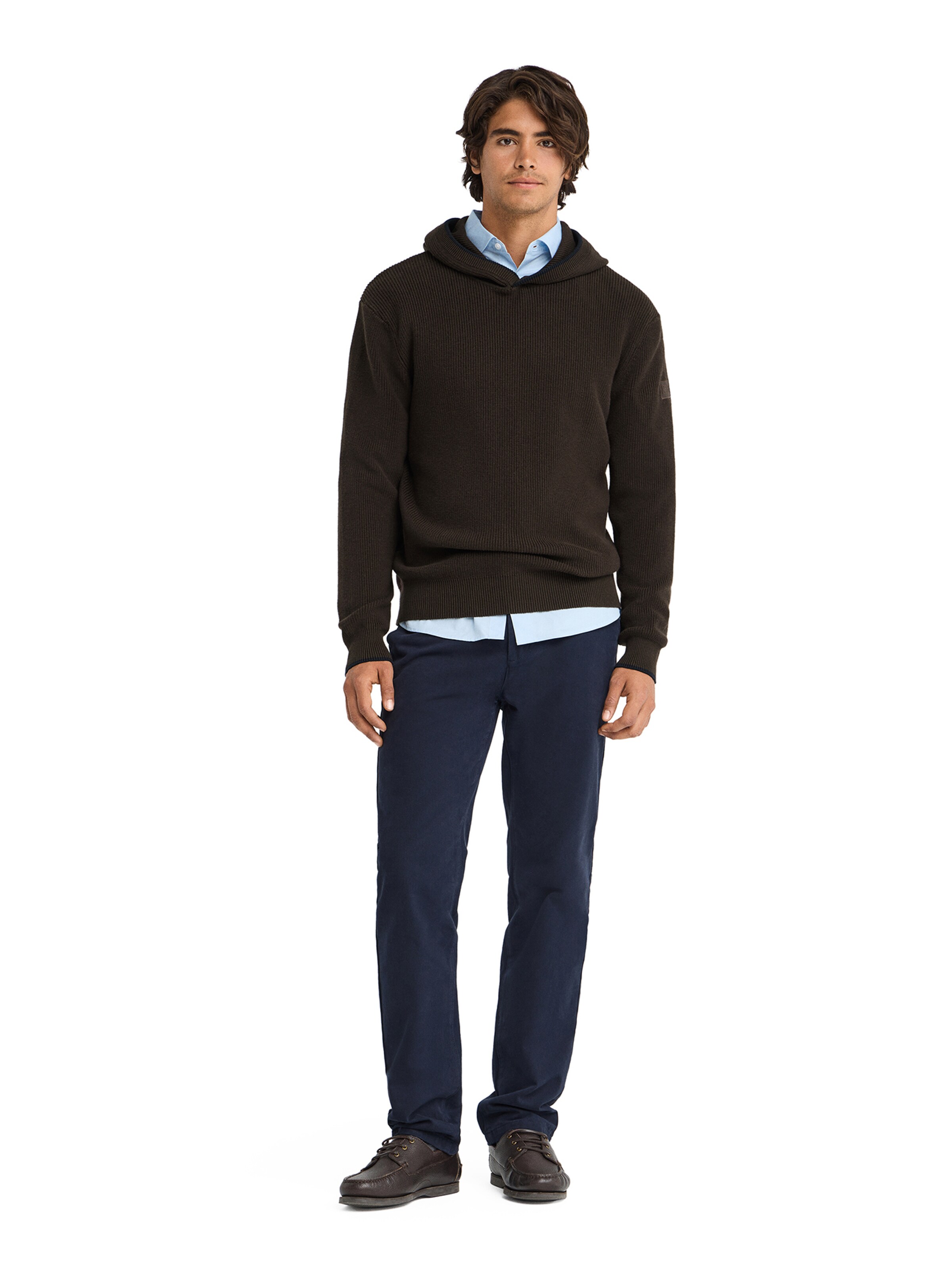 Polo Club Pullover in Braun