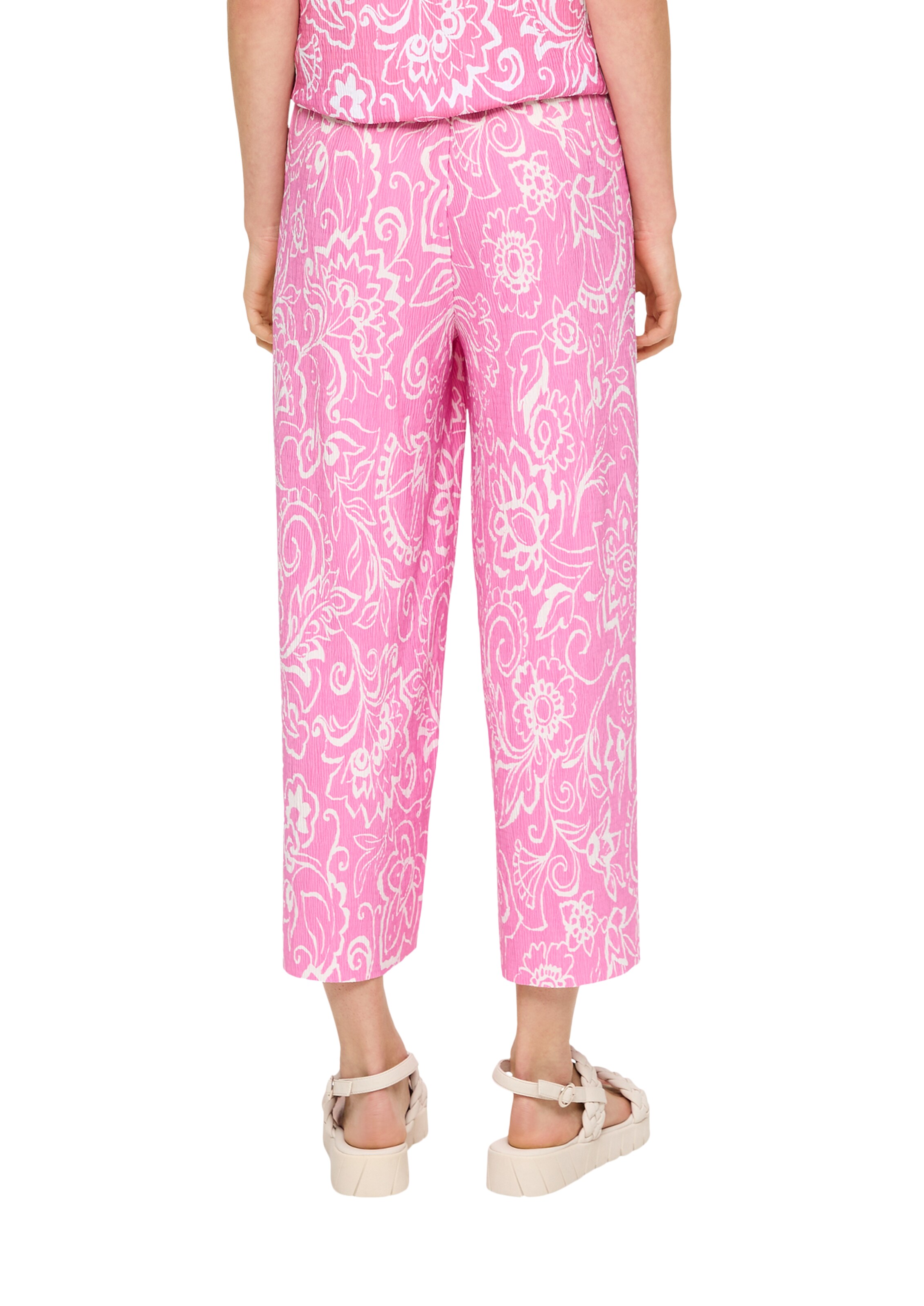 s.Oliver Široký strih Nohavice - Ružová