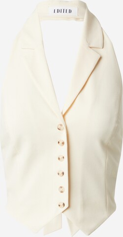 EDITED Vest 'Giannina' in Beige: front