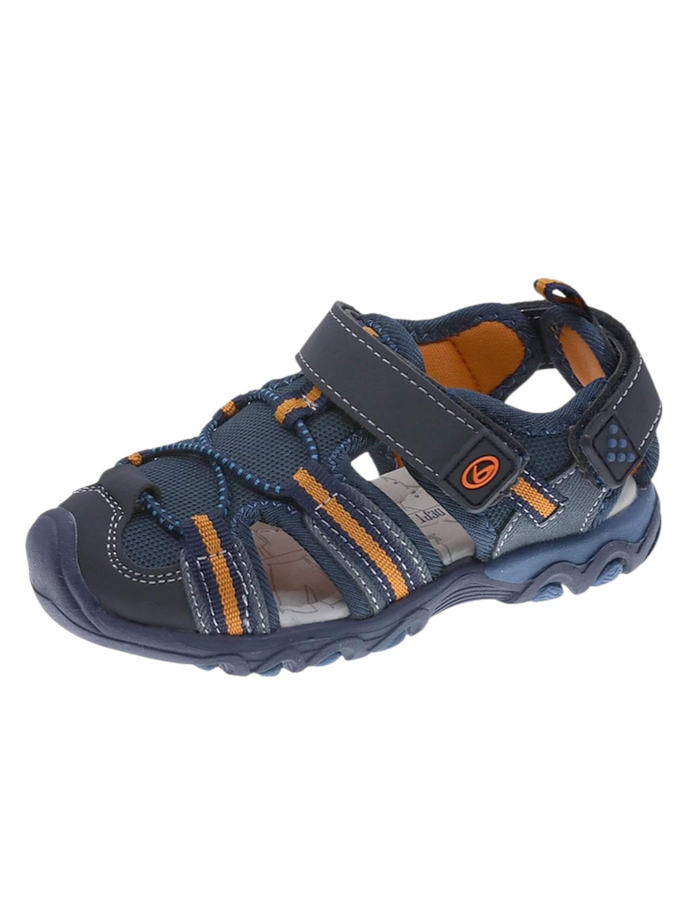 Sandalo di Beppi in blu: frontale